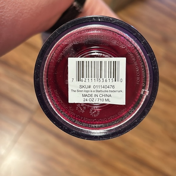 Starbucks Spring Release 2023 Pink Floral Cold Cup Easter Venti New - Picture 3 of 4